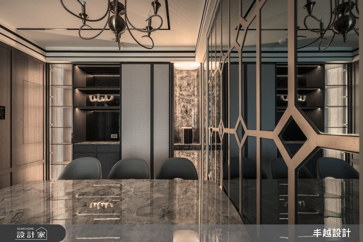 21坪新成屋(5年以下)＿奢華風餐廳案例圖片＿丰越設計＿丰越_84之7