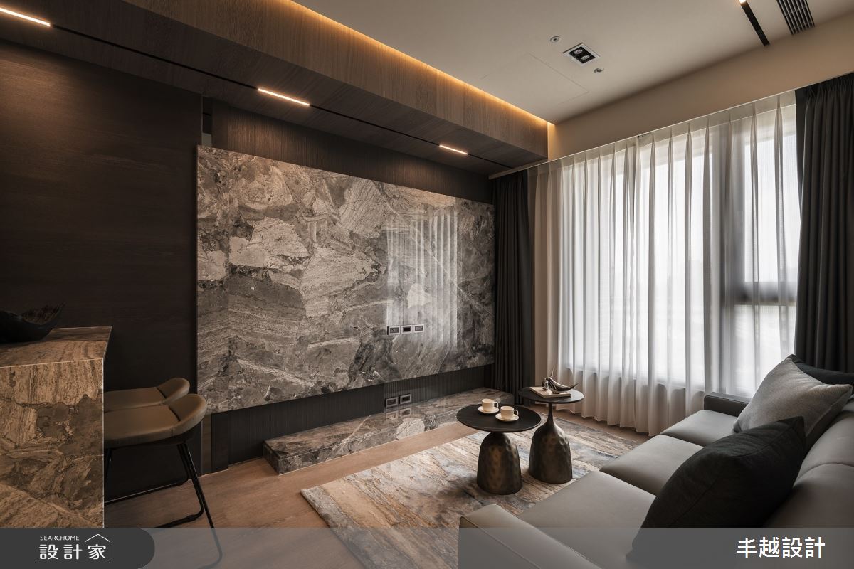 12坪新成屋(5年以下)＿現代風客廳案例圖片＿丰越設計＿丰越_85之2