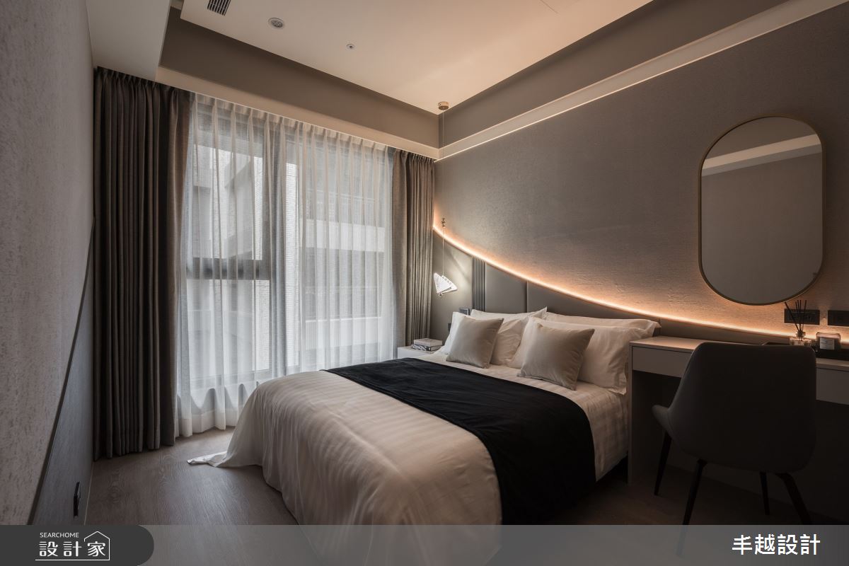13坪新成屋(5年以下)＿現代風臥室案例圖片＿丰越設計＿丰越_89之11