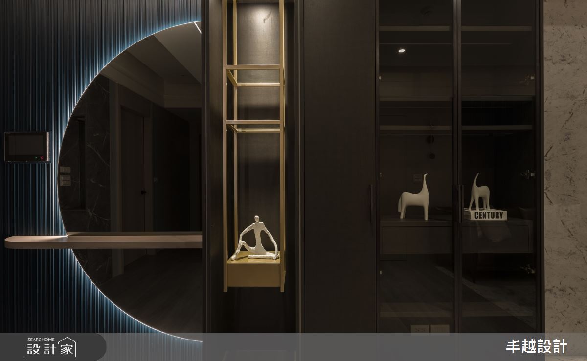 13坪新成屋(5年以下)＿現代風玄關案例圖片＿丰越設計＿丰越_90之2