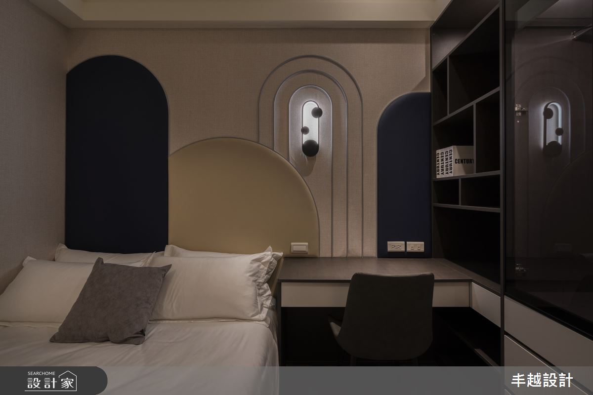 13坪新成屋(5年以下)＿現代風臥室案例圖片＿丰越設計＿丰越_90之9