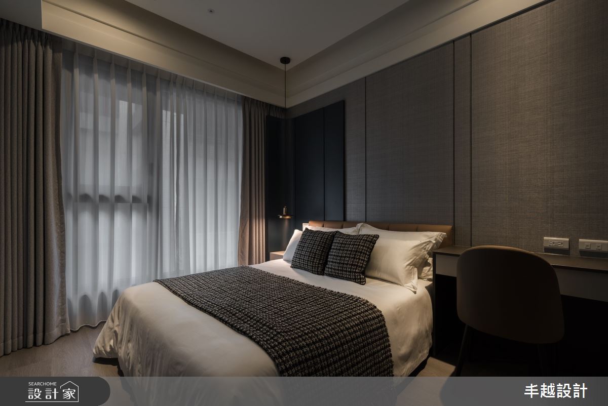 13坪新成屋(5年以下)＿現代風臥室案例圖片＿丰越設計＿丰越_90之11