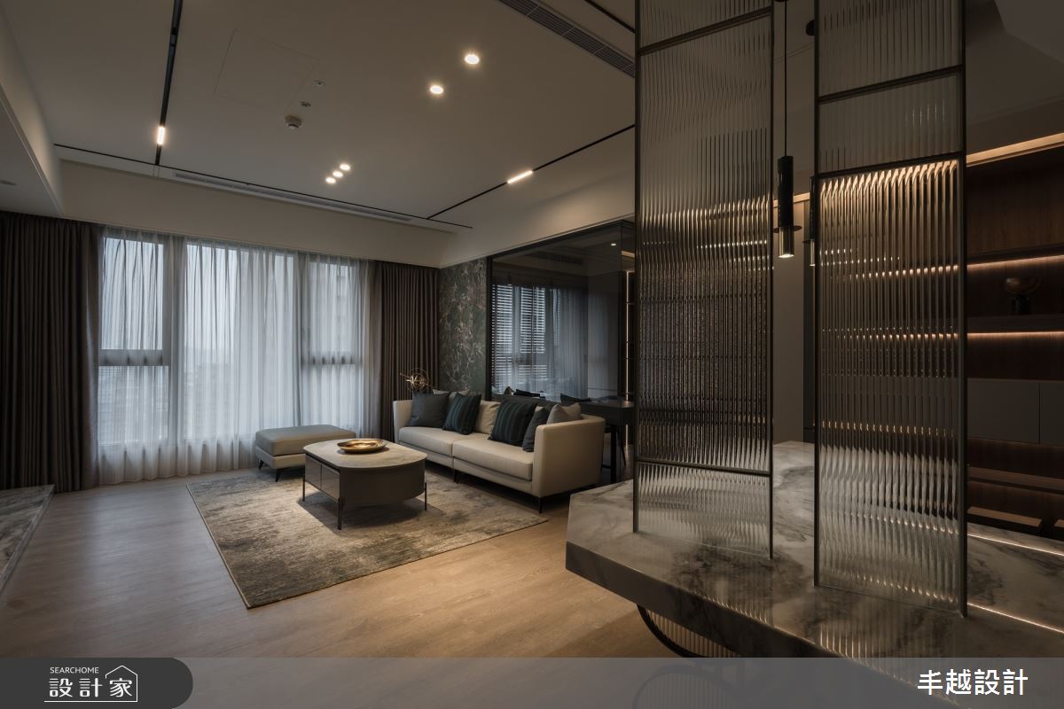 18坪新成屋(5年以下)＿奢華風玄關客廳案例圖片＿丰越設計＿丰越_91之1