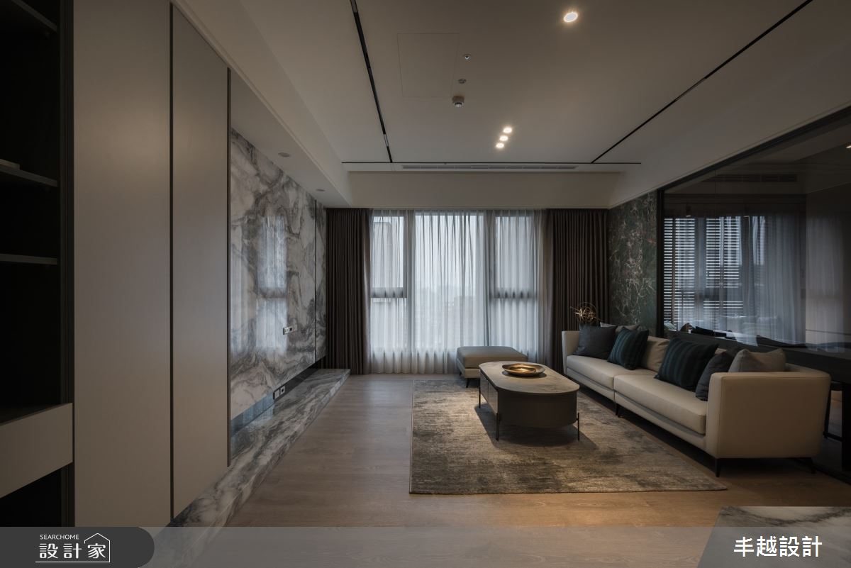 18坪新成屋(5年以下)＿奢華風客廳案例圖片＿丰越設計＿丰越_91之3