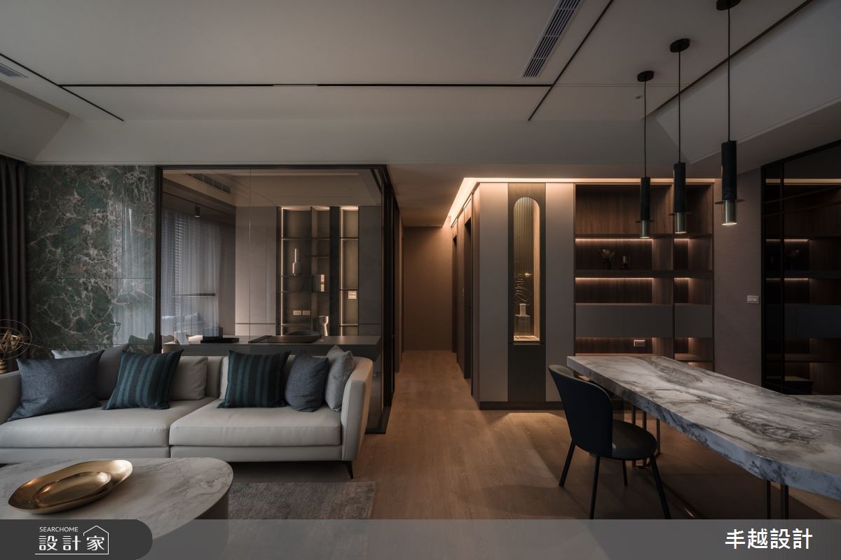 18坪新成屋(5年以下)＿奢華風客廳餐廳案例圖片＿丰越設計＿丰越_91之10