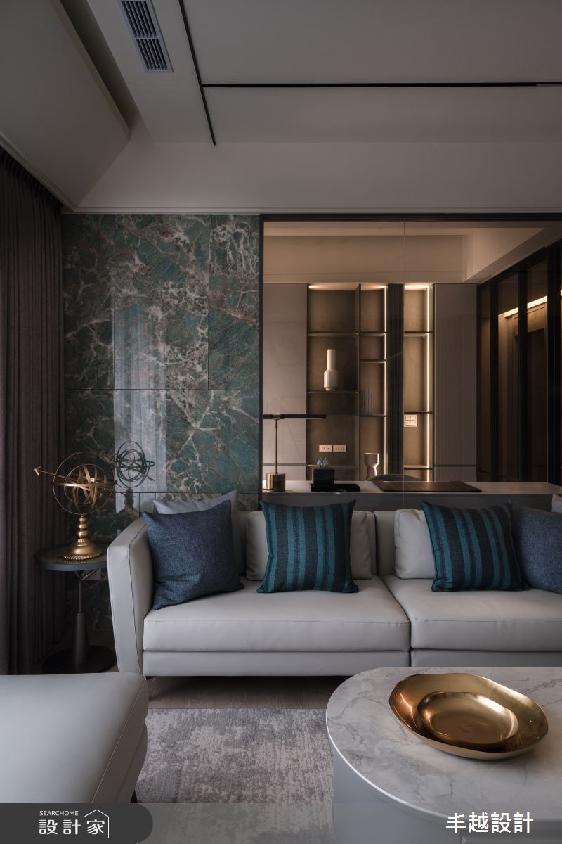 18坪新成屋(5年以下)＿奢華風客廳案例圖片＿丰越設計＿丰越_91之13
