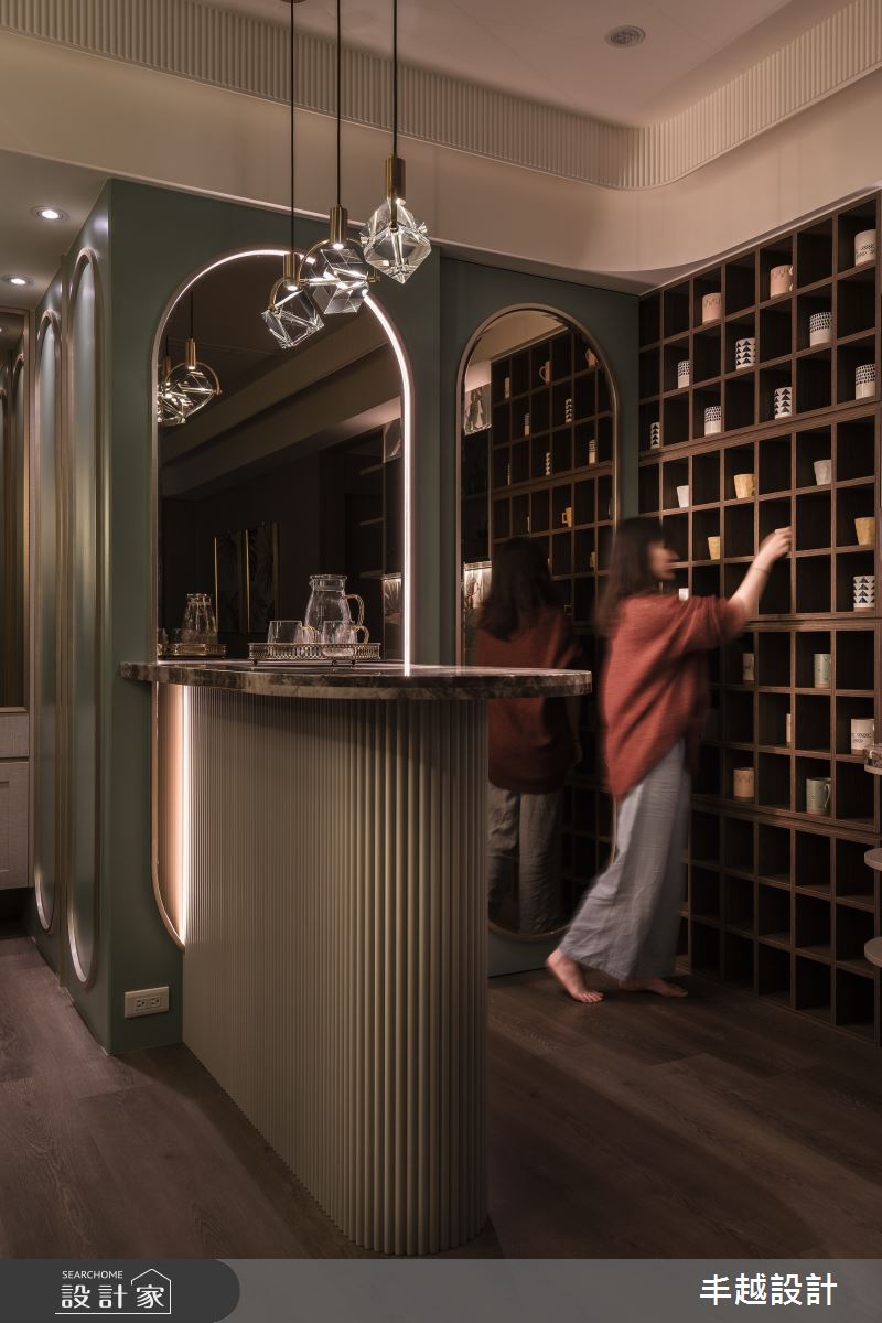 13坪新成屋(5年以下)＿新古典吧檯案例圖片＿丰越設計＿丰越_92之12