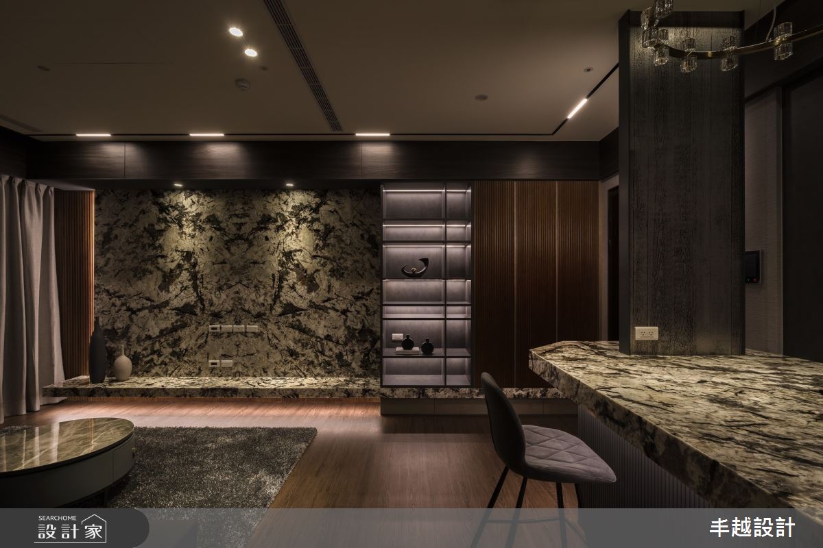 18坪新成屋(5年以下)＿奢華風客廳吧檯案例圖片＿丰越設計＿丰越_94之5