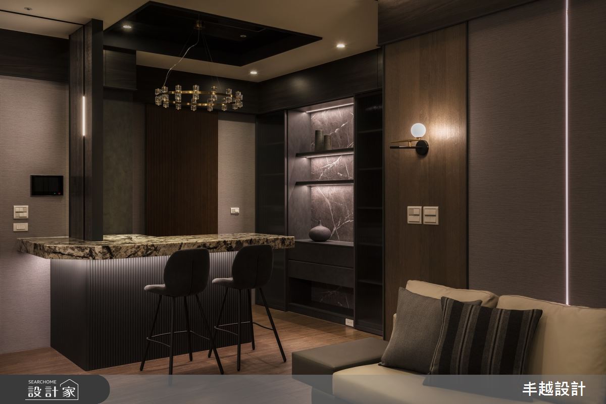 18坪新成屋(5年以下)＿奢華風客廳吧檯案例圖片＿丰越設計＿丰越_94之10