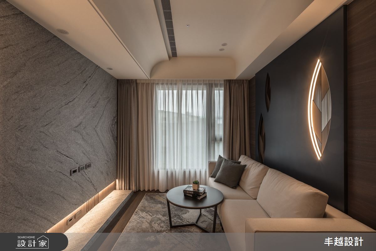 12坪新成屋(5年以下)＿奢華風客廳案例圖片＿丰越設計＿丰越_98之7