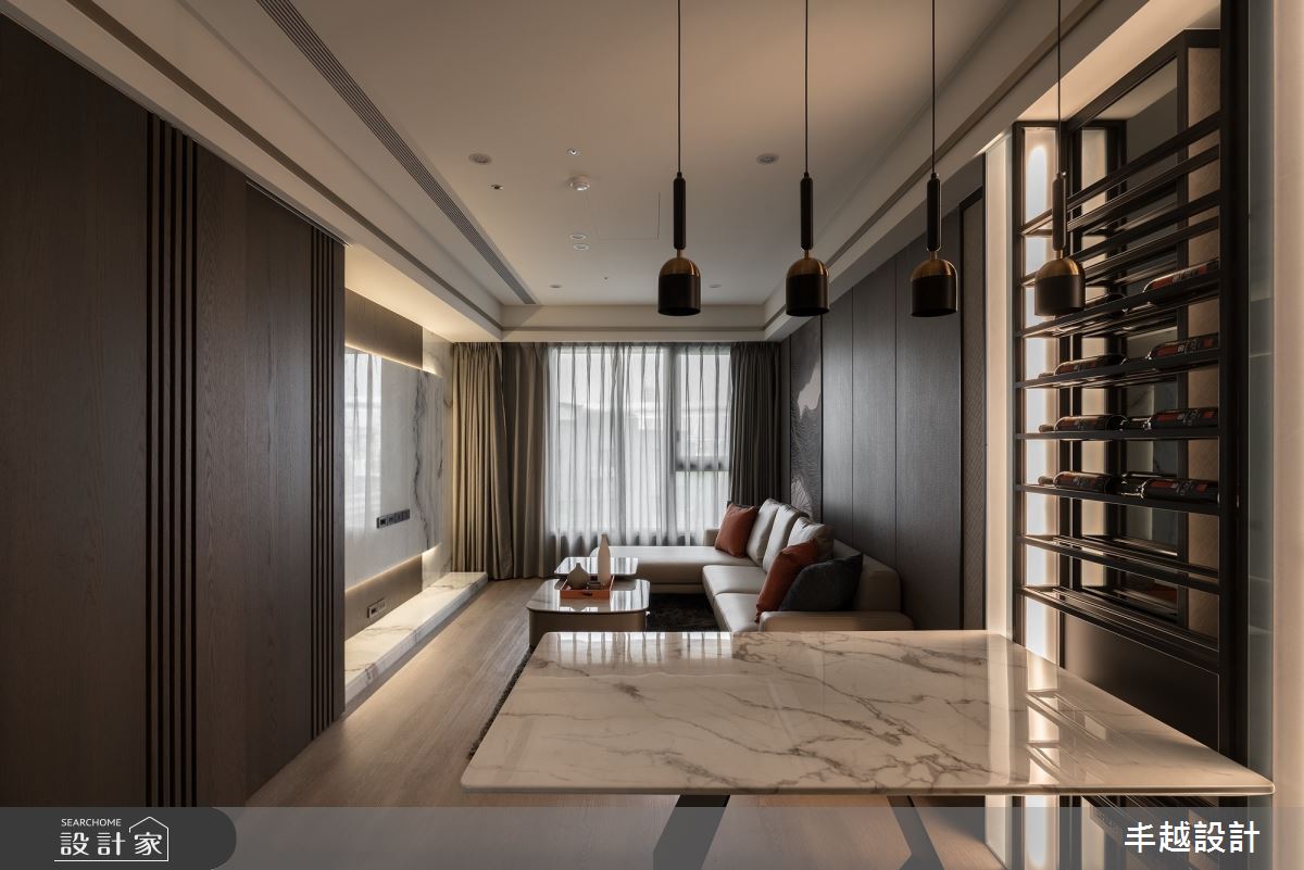 16坪新成屋(5年以下)＿奢華風客廳餐廳案例圖片＿丰越設計＿丰越_99之3