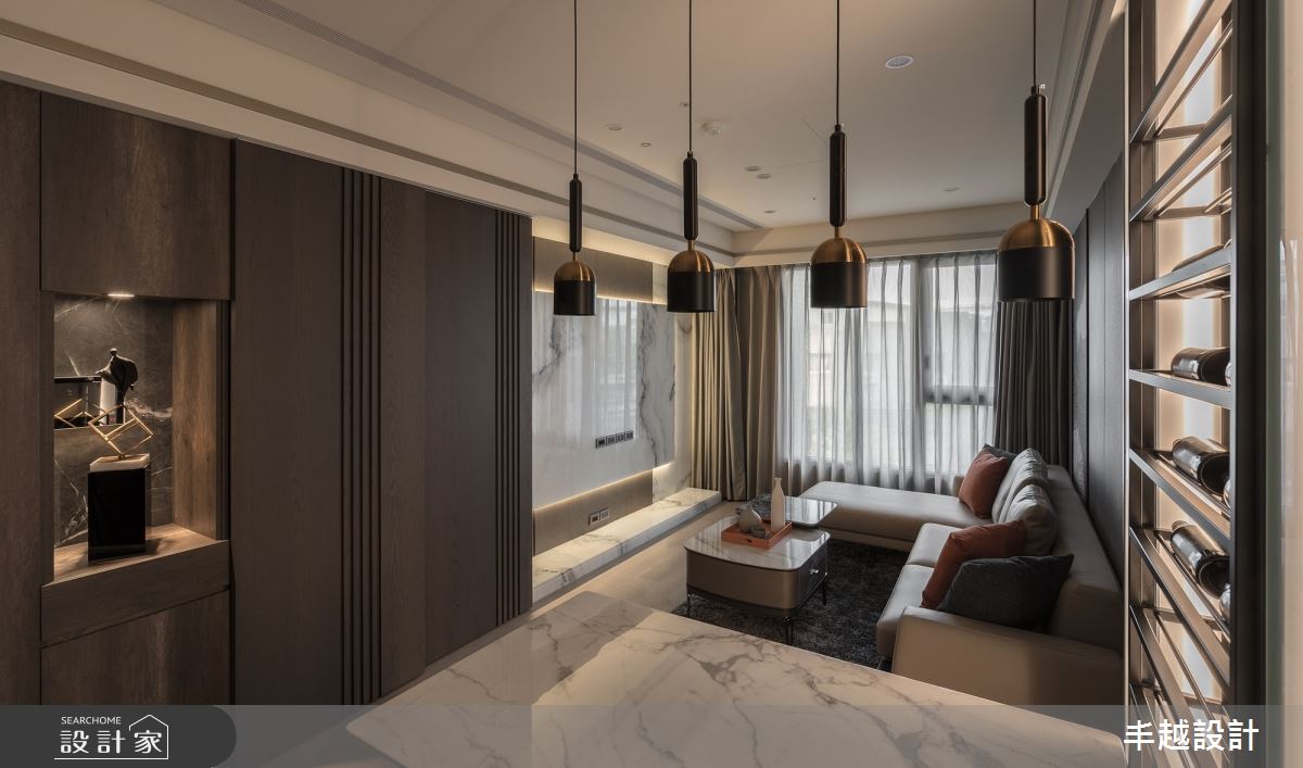 16坪新成屋(5年以下)＿奢華風客廳餐廳案例圖片＿丰越設計＿丰越_99之4