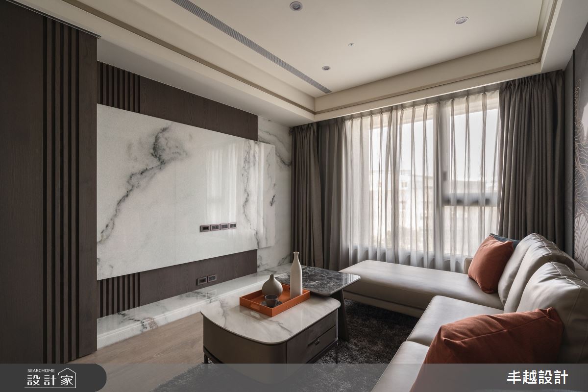 16坪新成屋(5年以下)＿奢華風客廳案例圖片＿丰越設計＿丰越_99之9