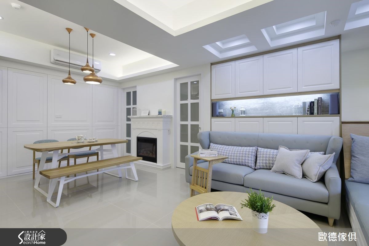 25坪新成屋(5年以下)＿鄉村風案例圖片＿台灣歐德傢俱股份有限公司＿歐德_05之5