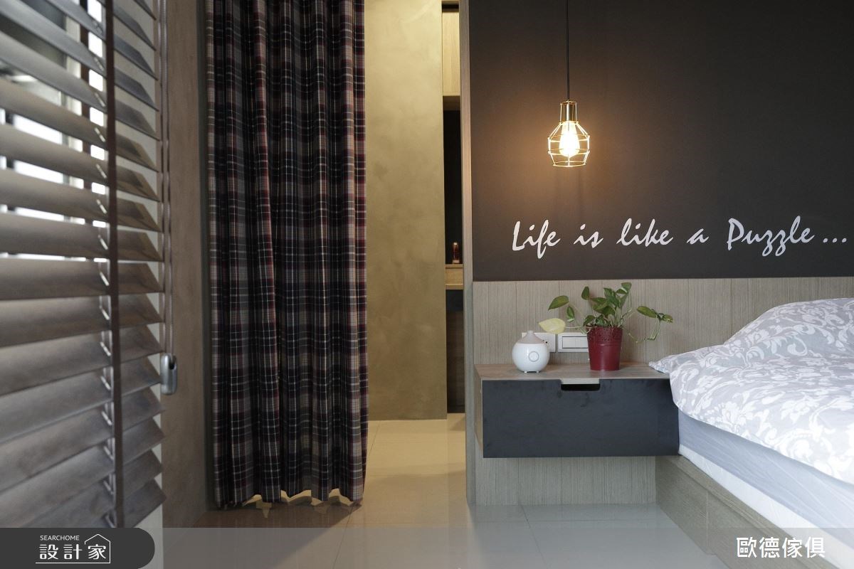 37坪新成屋(5年以下)＿工業風臥室案例圖片＿台灣歐德傢俱股份有限公司＿歐德_12之16