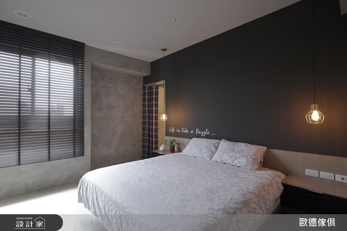 37坪新成屋(5年以下)＿工業風臥室案例圖片＿台灣歐德傢俱股份有限公司＿歐德_12之17
