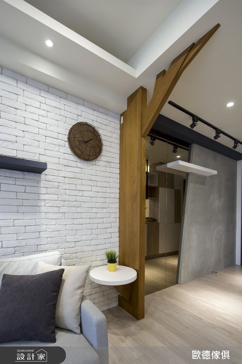 40坪新成屋(5年以下)＿工業風客廳案例圖片＿台灣歐德傢俱股份有限公司＿歐德_15之9