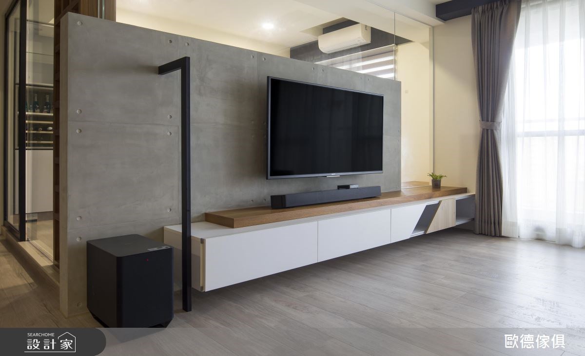 40坪新成屋(5年以下)＿工業風客廳案例圖片＿台灣歐德傢俱股份有限公司＿歐德_15之10