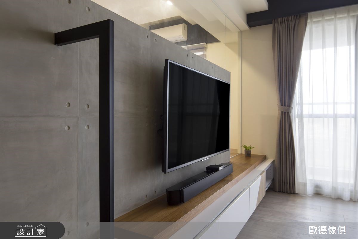 40坪新成屋(5年以下)＿工業風客廳案例圖片＿台灣歐德傢俱股份有限公司＿歐德_15之11
