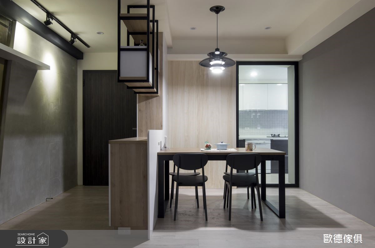 40坪新成屋(5年以下)＿工業風客廳餐廳案例圖片＿台灣歐德傢俱股份有限公司＿歐德_15之13