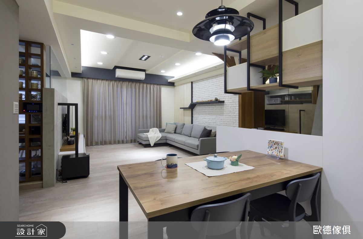 40坪新成屋(5年以下)＿工業風餐廳案例圖片＿台灣歐德傢俱股份有限公司＿歐德_15之14