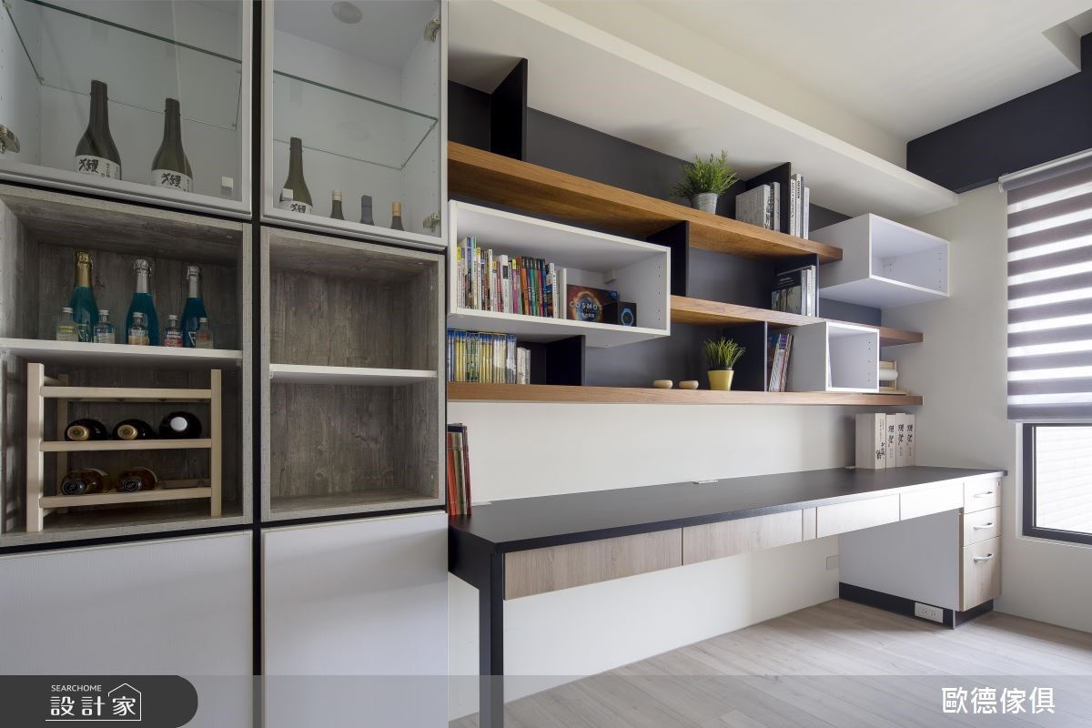 40坪新成屋(5年以下)＿工業風工作區案例圖片＿台灣歐德傢俱股份有限公司＿歐德_15之18