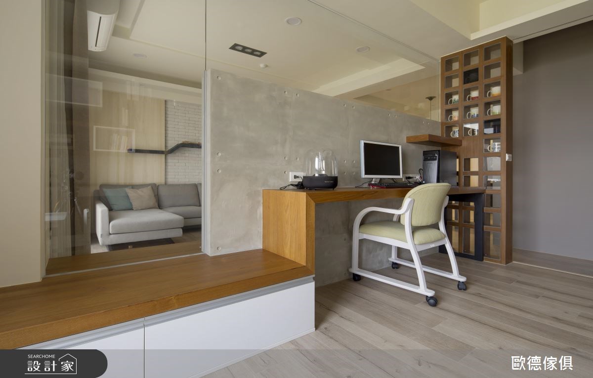 40坪新成屋(5年以下)＿工業風工作區案例圖片＿台灣歐德傢俱股份有限公司＿歐德_15之20