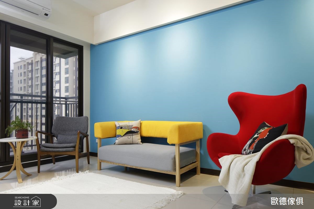 26坪新成屋(5年以下)＿工業風客廳案例圖片＿台灣歐德傢俱股份有限公司＿歐德_16之4