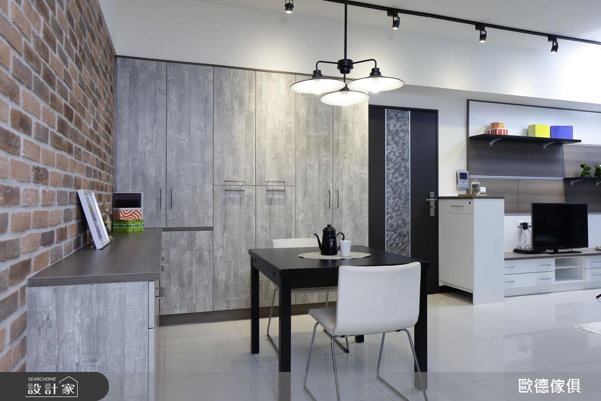 26坪新成屋(5年以下)＿工業風餐廳案例圖片＿台灣歐德傢俱股份有限公司＿歐德_16之9