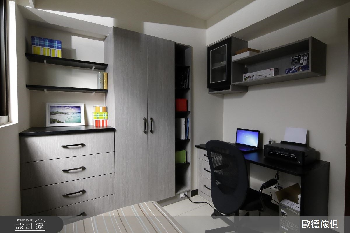 26坪新成屋(5年以下)＿工業風臥室案例圖片＿台灣歐德傢俱股份有限公司＿歐德_16之17