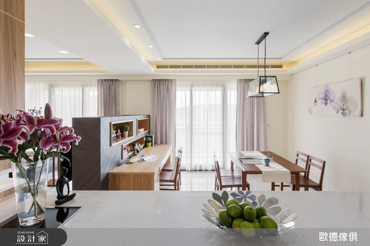 75坪新成屋(5年以下)＿北歐風餐廳工作區案例圖片＿台灣歐德傢俱股份有限公司＿歐德_17之9