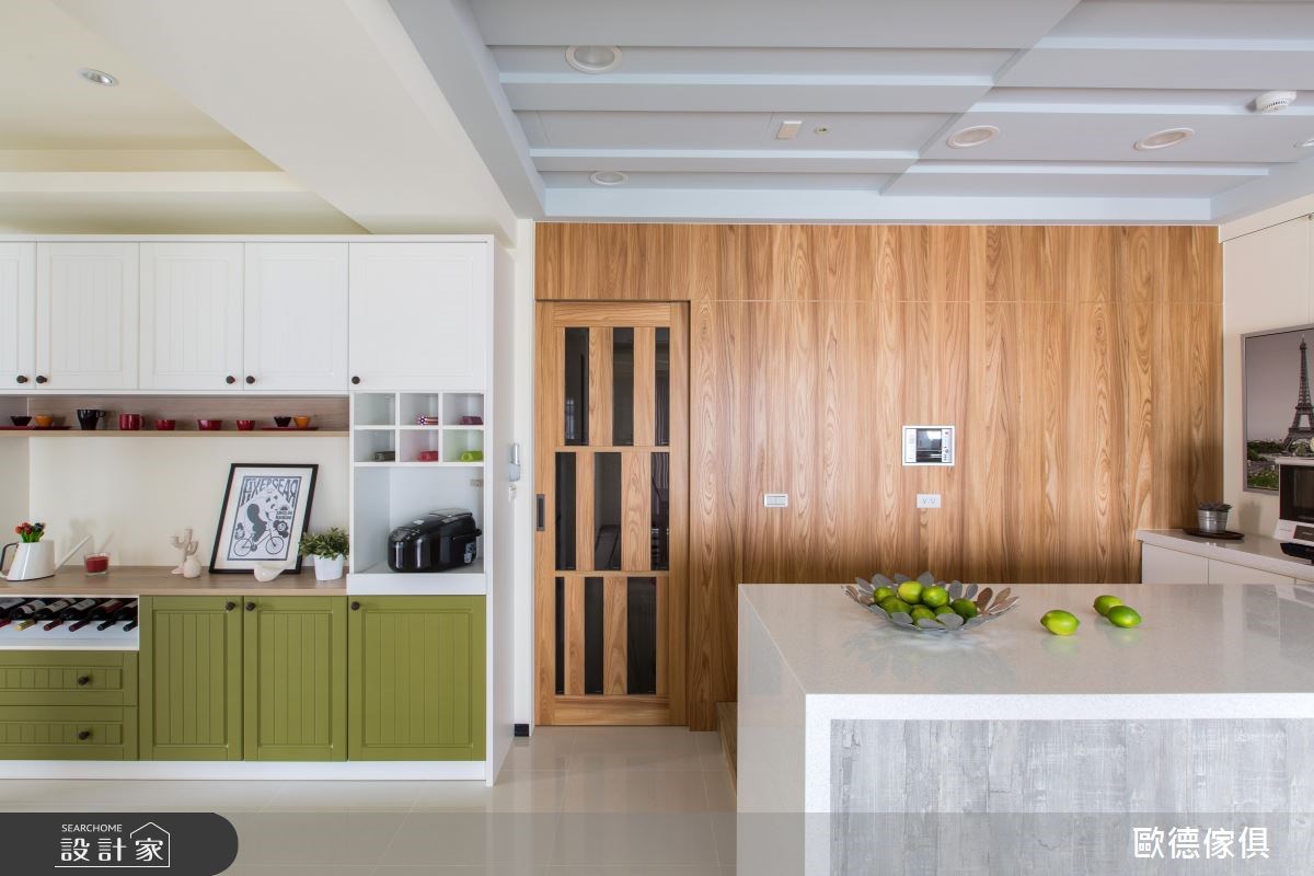 75坪新成屋(5年以下)＿北歐風廚房吧檯案例圖片＿台灣歐德傢俱股份有限公司＿歐德_17之11