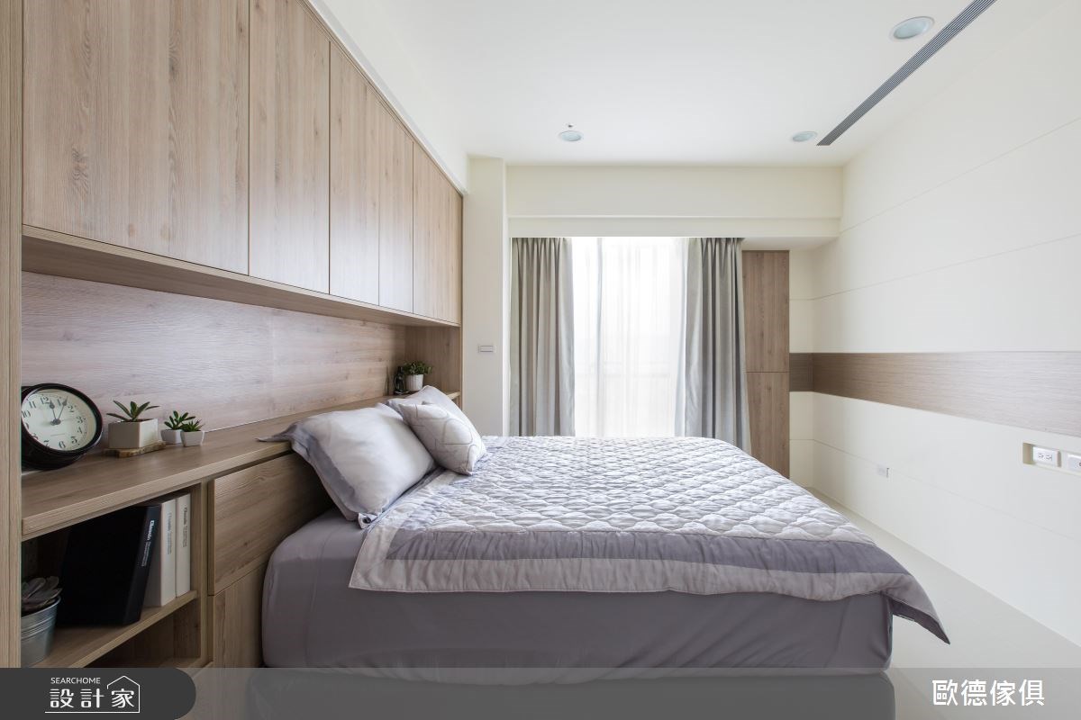 75坪新成屋(5年以下)＿北歐風臥室案例圖片＿台灣歐德傢俱股份有限公司＿歐德_17之16