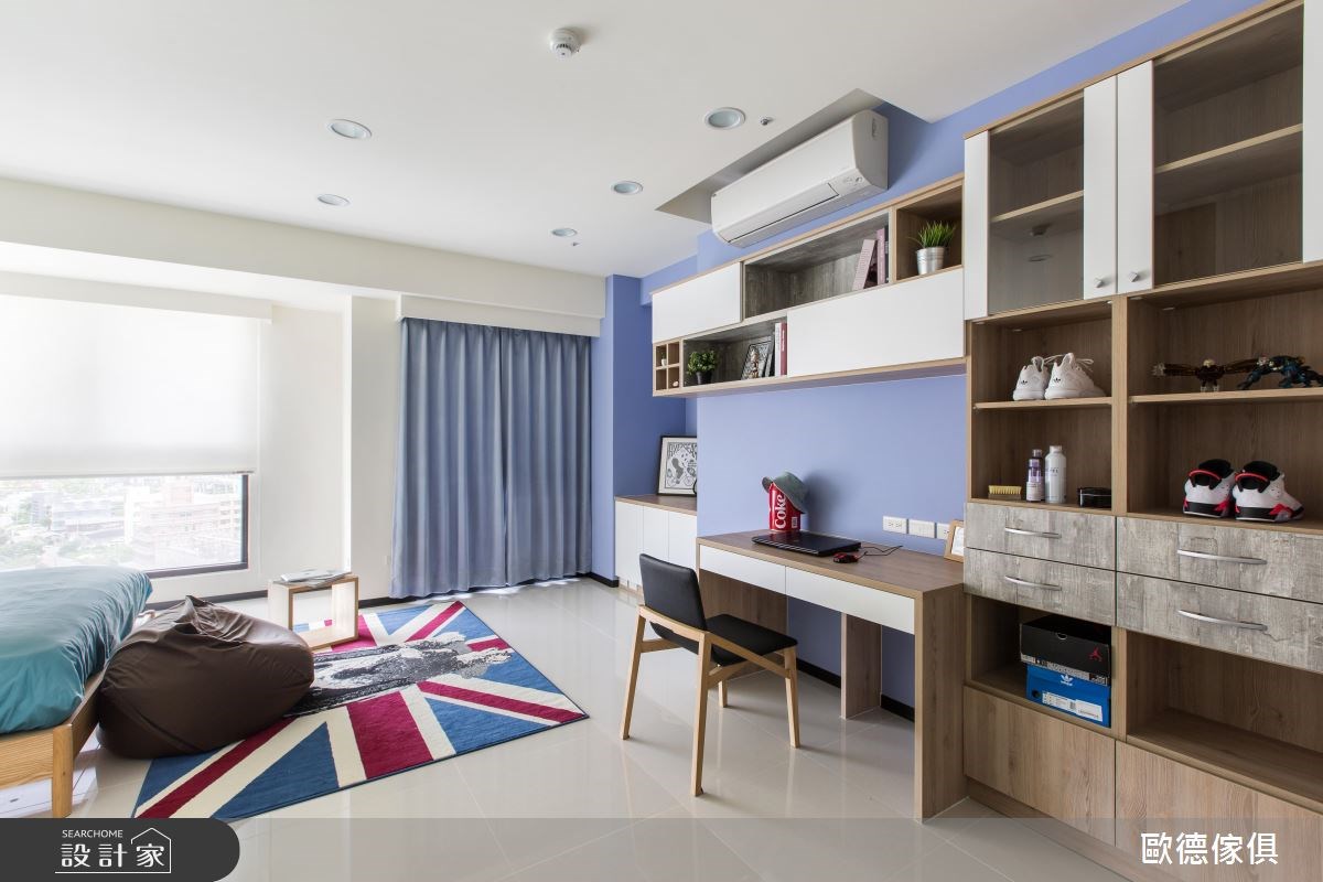 75坪新成屋(5年以下)＿北歐風臥室案例圖片＿台灣歐德傢俱股份有限公司＿歐德_17之18