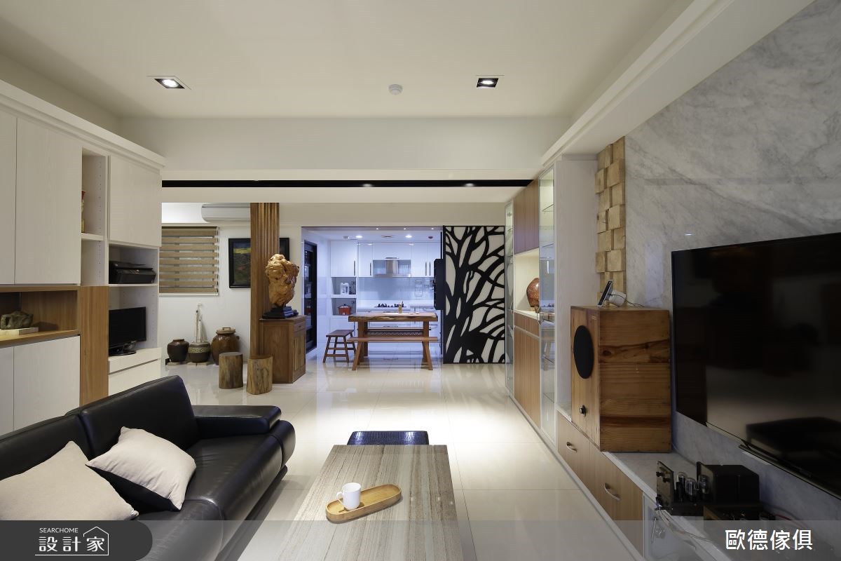 50坪新成屋(5年以下)＿新中式風客廳案例圖片＿台灣歐德傢俱股份有限公司＿歐德_18之5