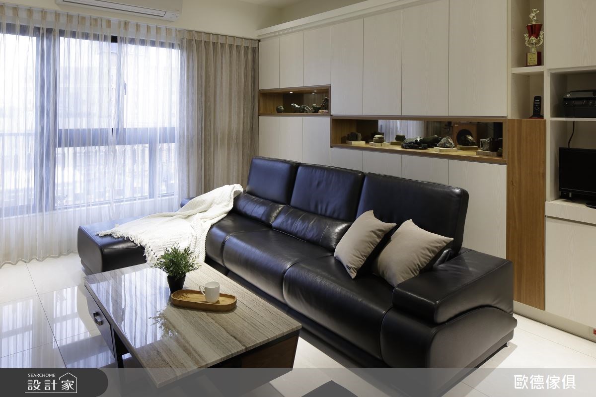 50坪新成屋(5年以下)＿新中式風客廳案例圖片＿台灣歐德傢俱股份有限公司＿歐德_18之7