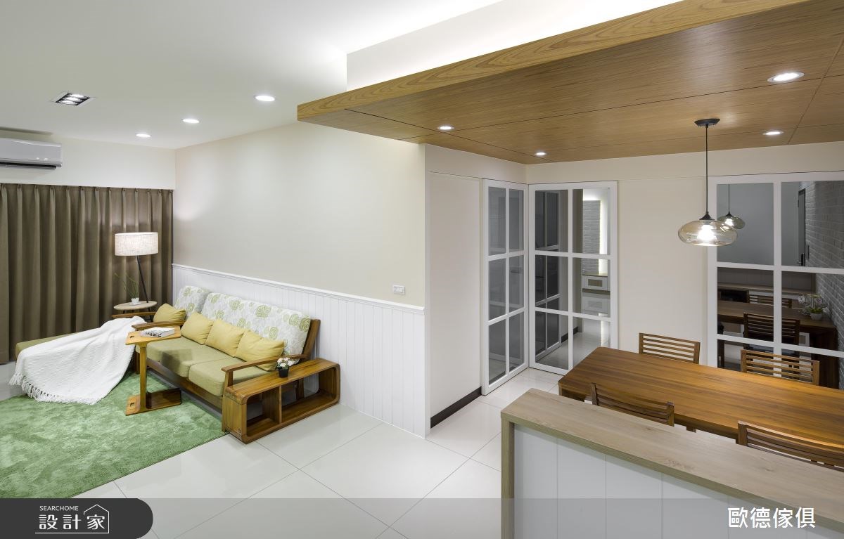 45坪新成屋(5年以下)＿北歐風客廳案例圖片＿台灣歐德傢俱股份有限公司＿歐德_19之4