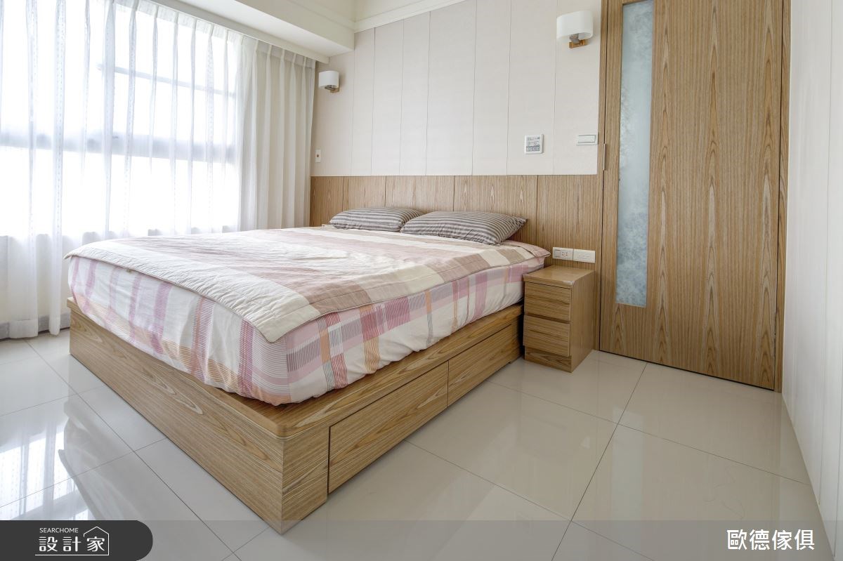 40坪新成屋(5年以下)＿北歐風臥室案例圖片＿台灣歐德傢俱股份有限公司＿歐德_22之19
