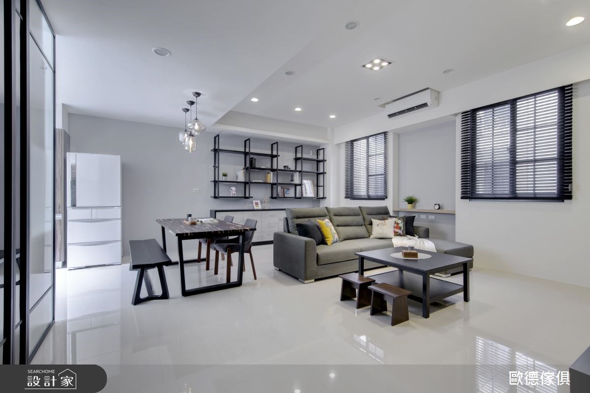 94坪新成屋(5年以下)＿現代風客廳案例圖片＿台灣歐德傢俱股份有限公司＿歐德_23之2