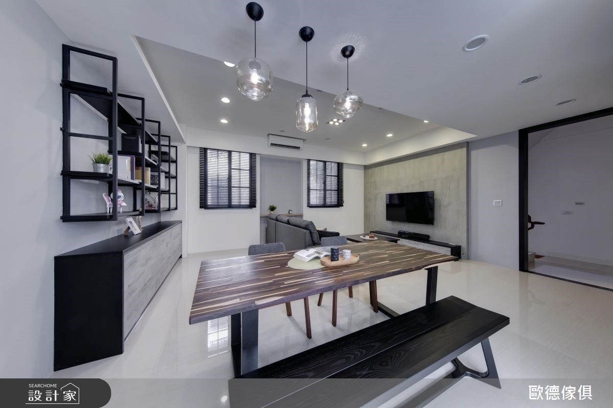 94坪新成屋(5年以下)＿現代風餐廳案例圖片＿台灣歐德傢俱股份有限公司＿歐德_23之9