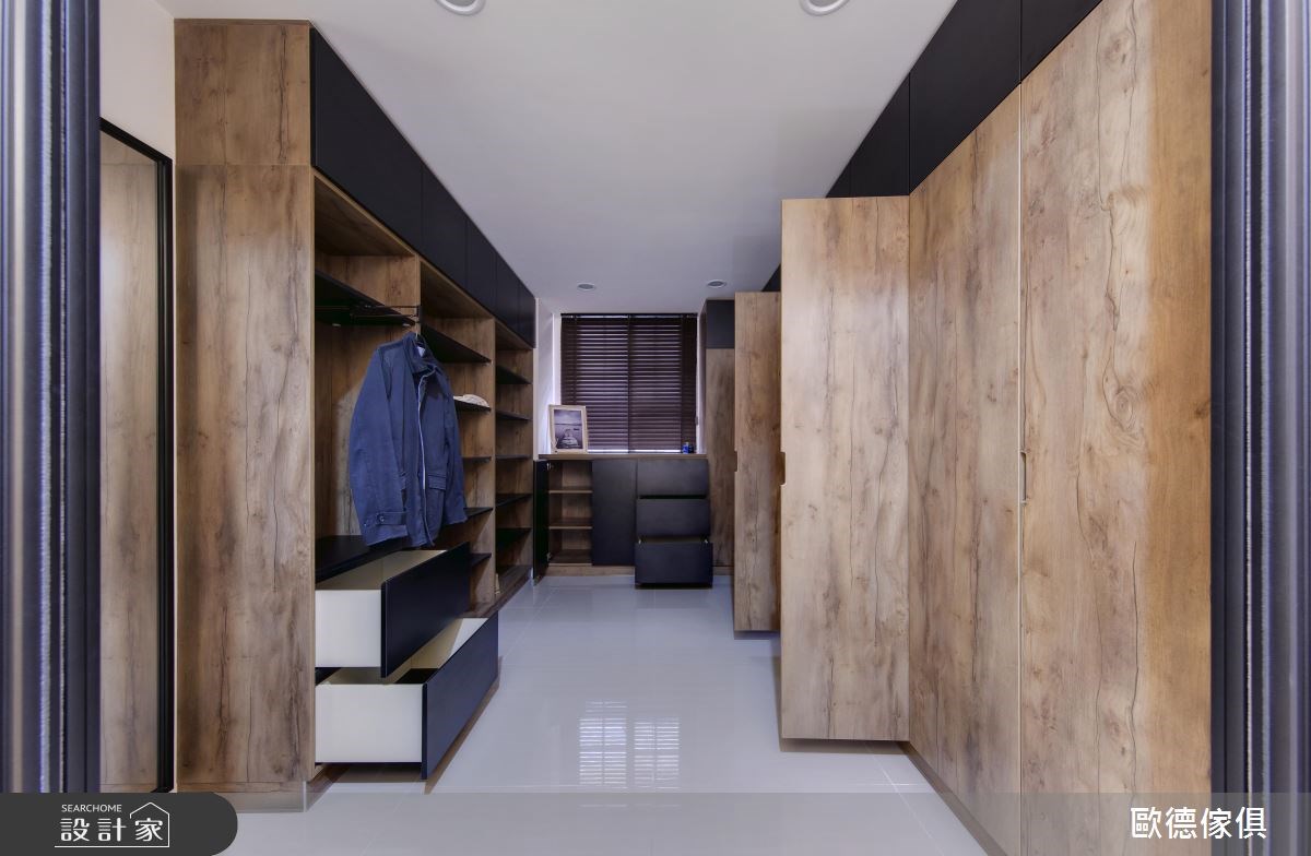 94坪新成屋(5年以下)＿現代風更衣間案例圖片＿台灣歐德傢俱股份有限公司＿歐德_23之21