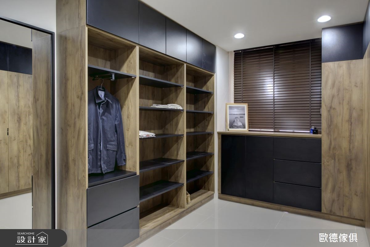 94坪新成屋(5年以下)＿現代風更衣間案例圖片＿台灣歐德傢俱股份有限公司＿歐德_23之24
