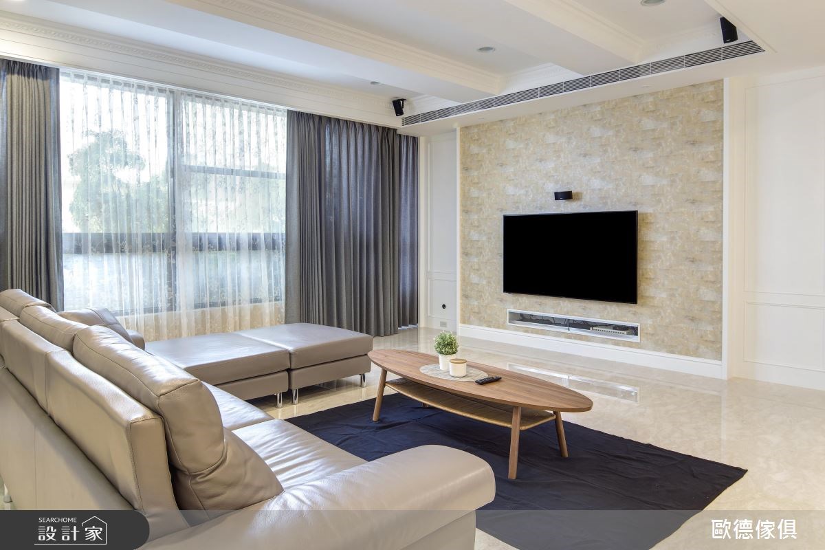 200坪新成屋(5年以下)＿混搭風客廳案例圖片＿台灣歐德傢俱股份有限公司＿歐德_24之1