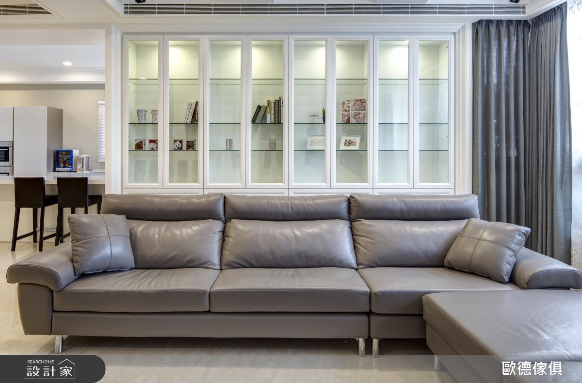 200坪新成屋(5年以下)＿混搭風客廳案例圖片＿台灣歐德傢俱股份有限公司＿歐德_24之3