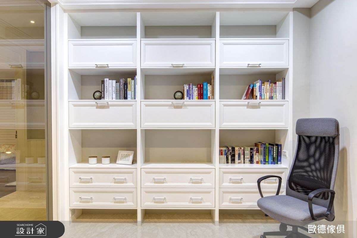 200坪新成屋(5年以下)＿混搭風書房案例圖片＿台灣歐德傢俱股份有限公司＿歐德_24之5