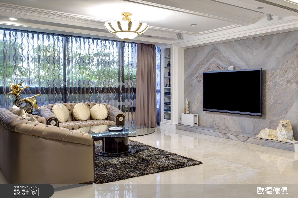 200坪新成屋(5年以下)＿混搭風客廳案例圖片＿台灣歐德傢俱股份有限公司＿歐德_24之11