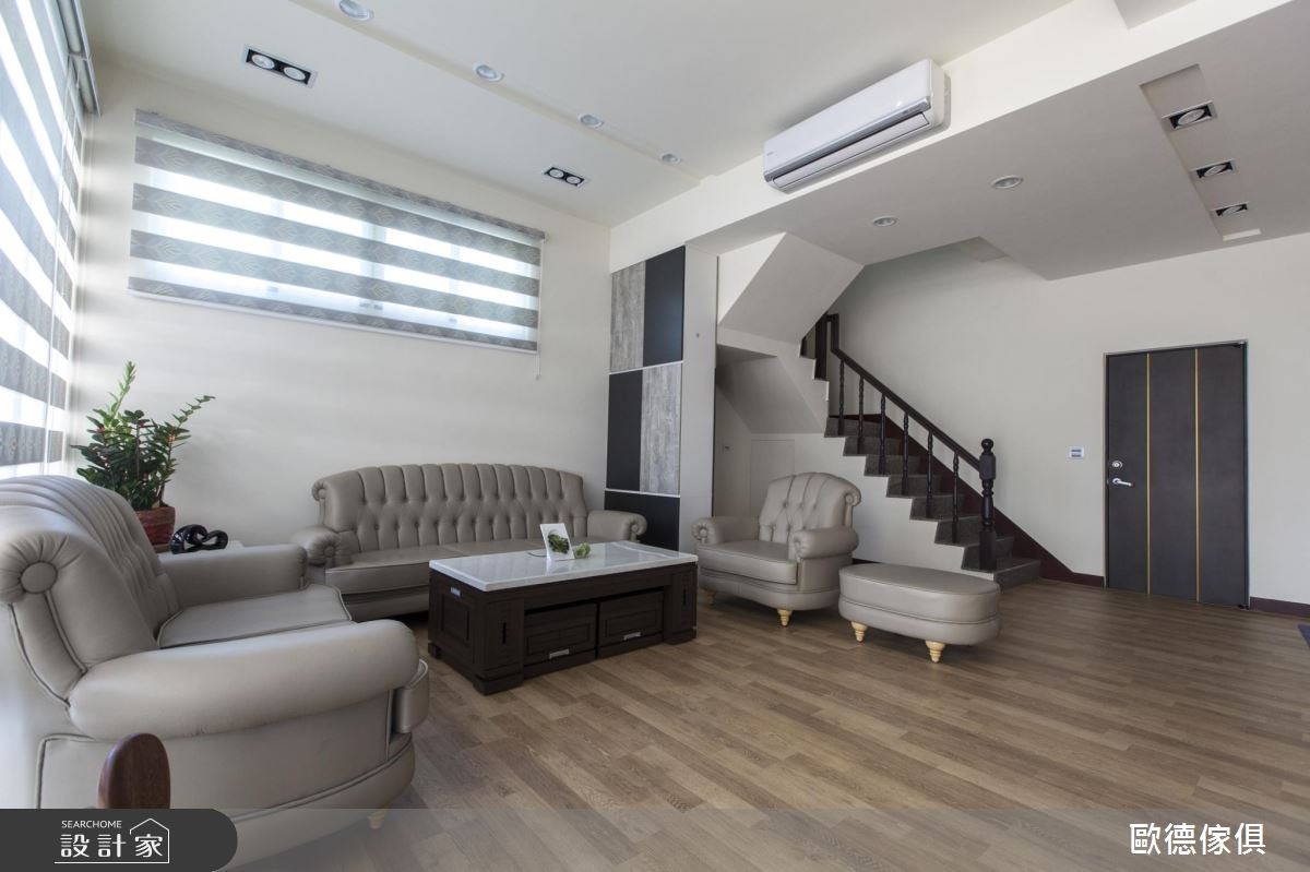 90坪新成屋(5年以下)＿現代風客廳案例圖片＿台灣歐德傢俱股份有限公司＿歐德_27之3