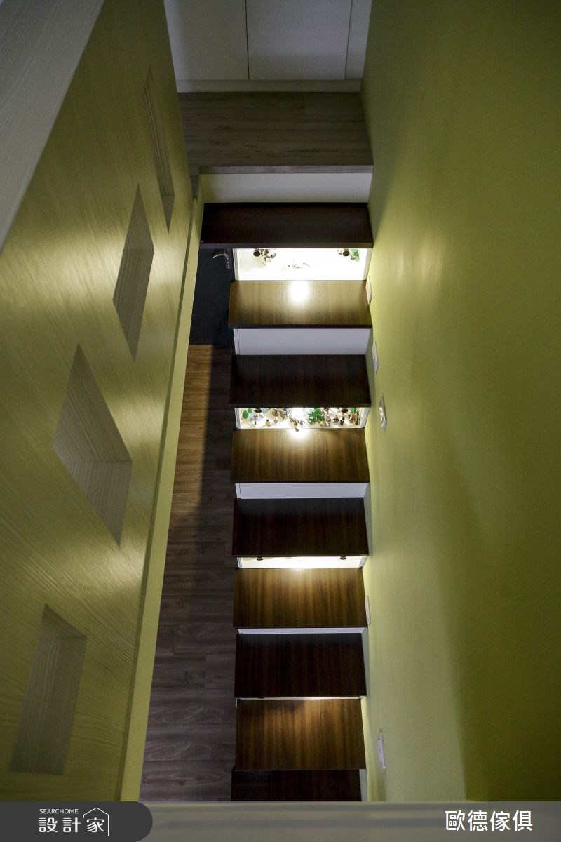 16坪中古屋(5~15年)＿現代風樓梯案例圖片＿台灣歐德傢俱股份有限公司＿歐德_29之12