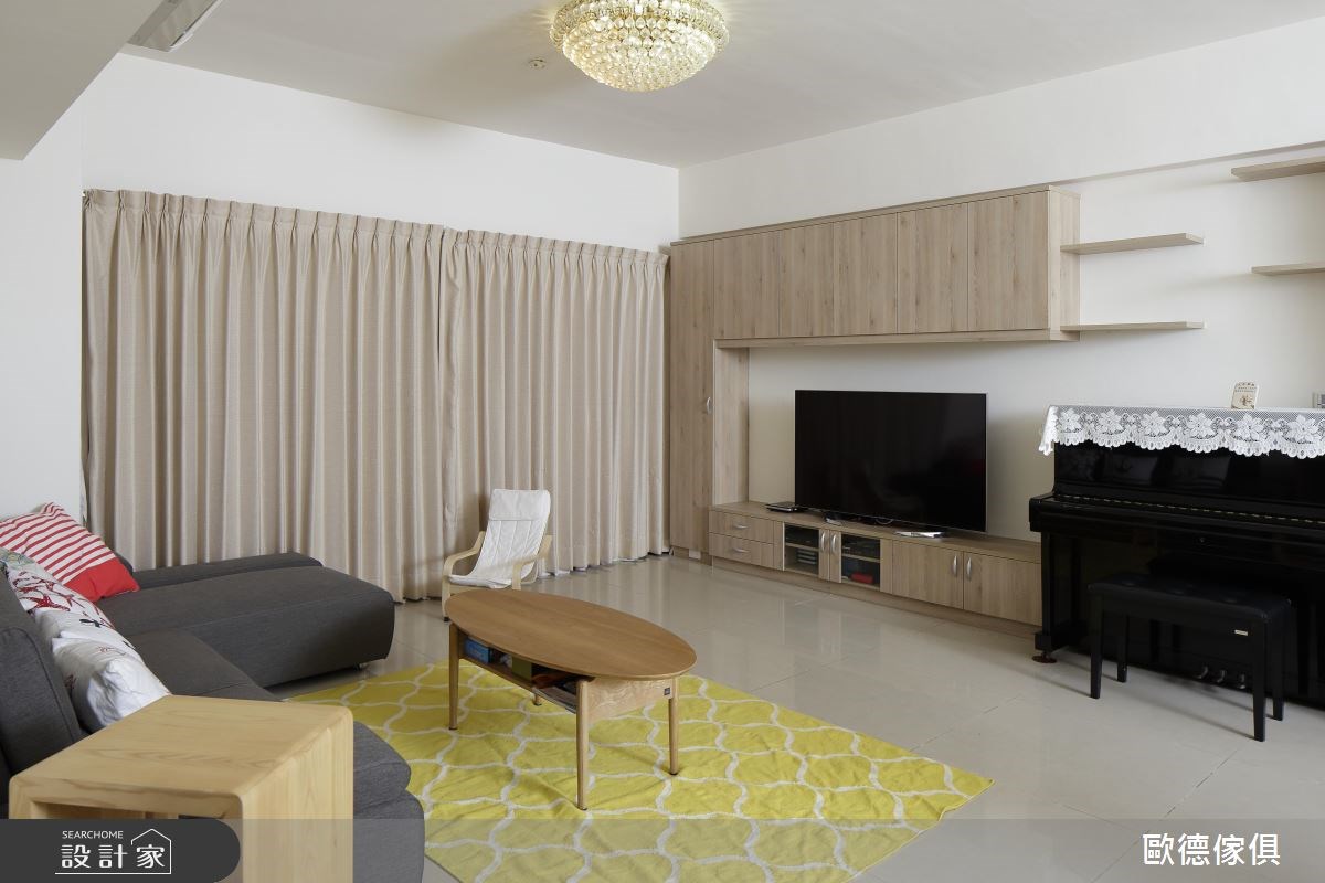 40坪中古屋(5~15年)＿現代風客廳案例圖片＿台灣歐德傢俱股份有限公司＿歐德_31之2