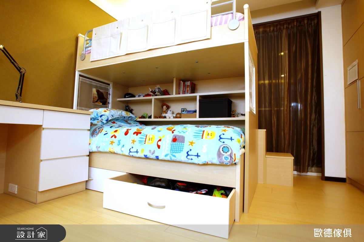 50坪新成屋(5年以下)＿現代風兒童房兒童房案例圖片＿台灣歐德傢俱股份有限公司＿歐德_39之3